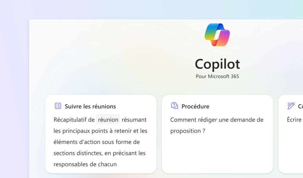 Business Chat dans Copilot pour Microsoft 365